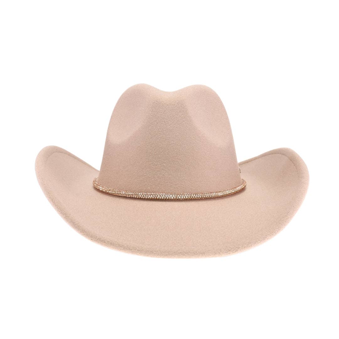 C.C Beanie - Reno Vegan Fabric Cowboy Hat VCC0067