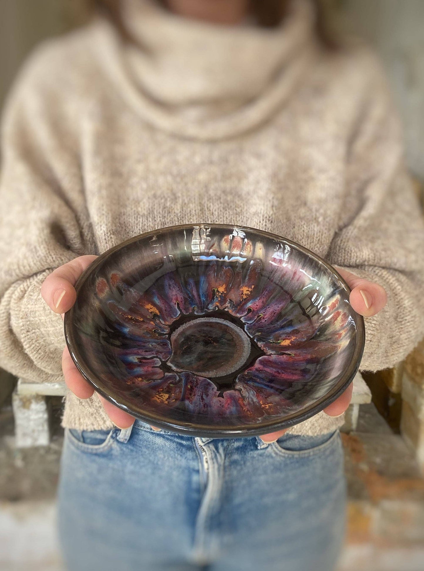 Lasser Ceramics - Pearl Dinner Bowl