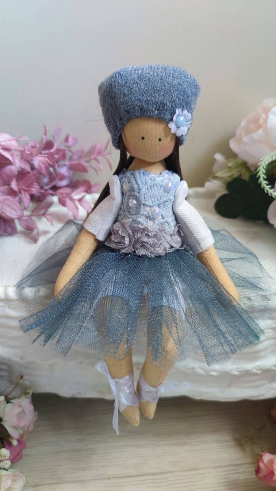 ChernikovaNataliya - Doll Cotton, Handmade Doll, Fabric Doll, Rag Doll,