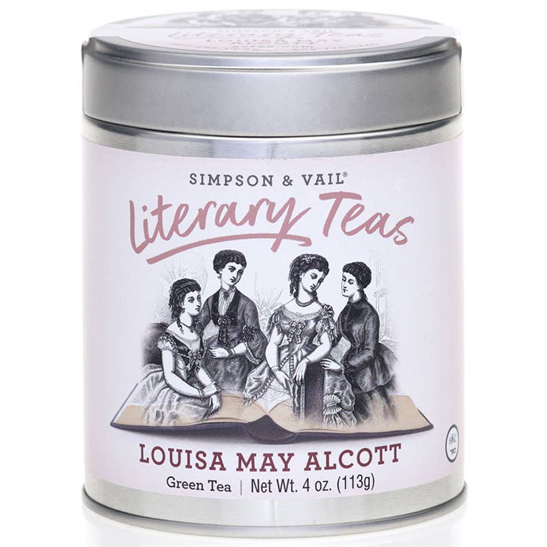 Simpson & Vail - Louisa May Alcott’s Green Tea Blend - 4 Ounce Tin