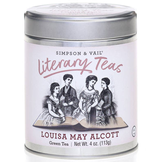 Simpson & Vail - Louisa May Alcott’s Green Tea Blend - 4 Ounce Tin