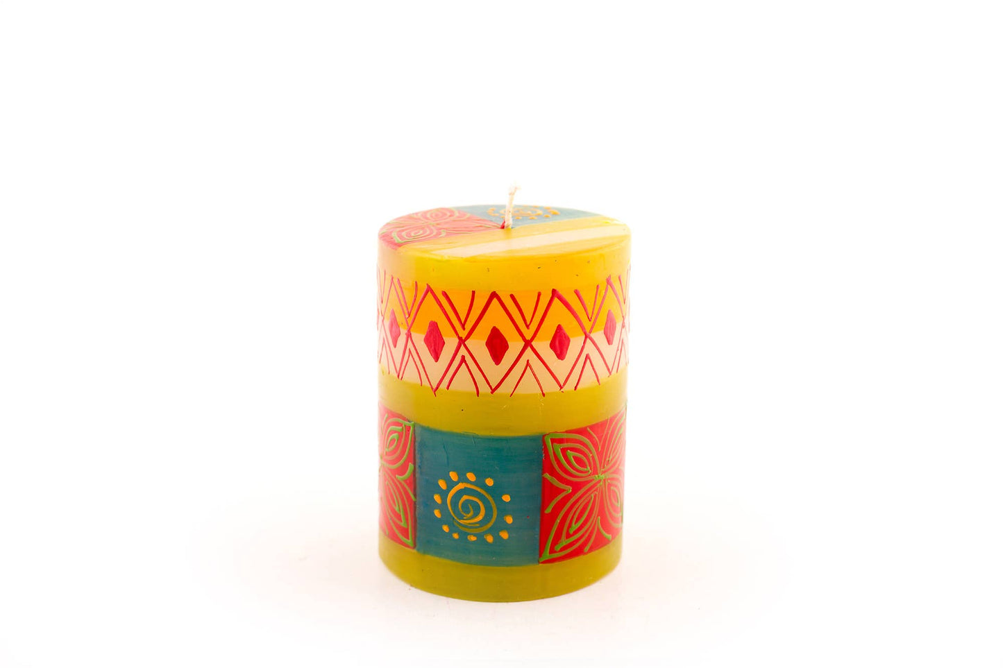 Thumbprint Artifacts - Desert Rose Candle