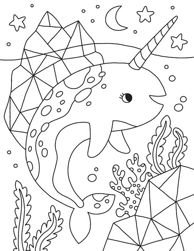 Simon & Schuster - Kaleidoscope: Too Cute! Coloring by