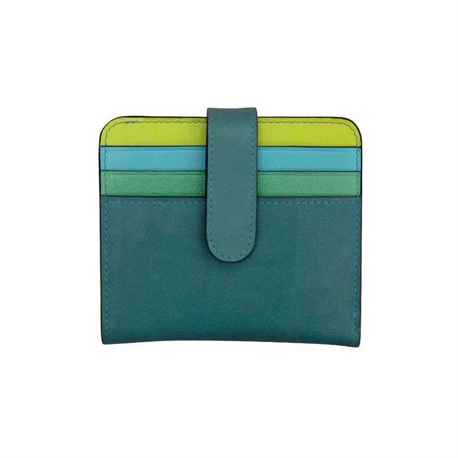 ili New York - Small Leather Wallet - Credit Card Holder - 7301
