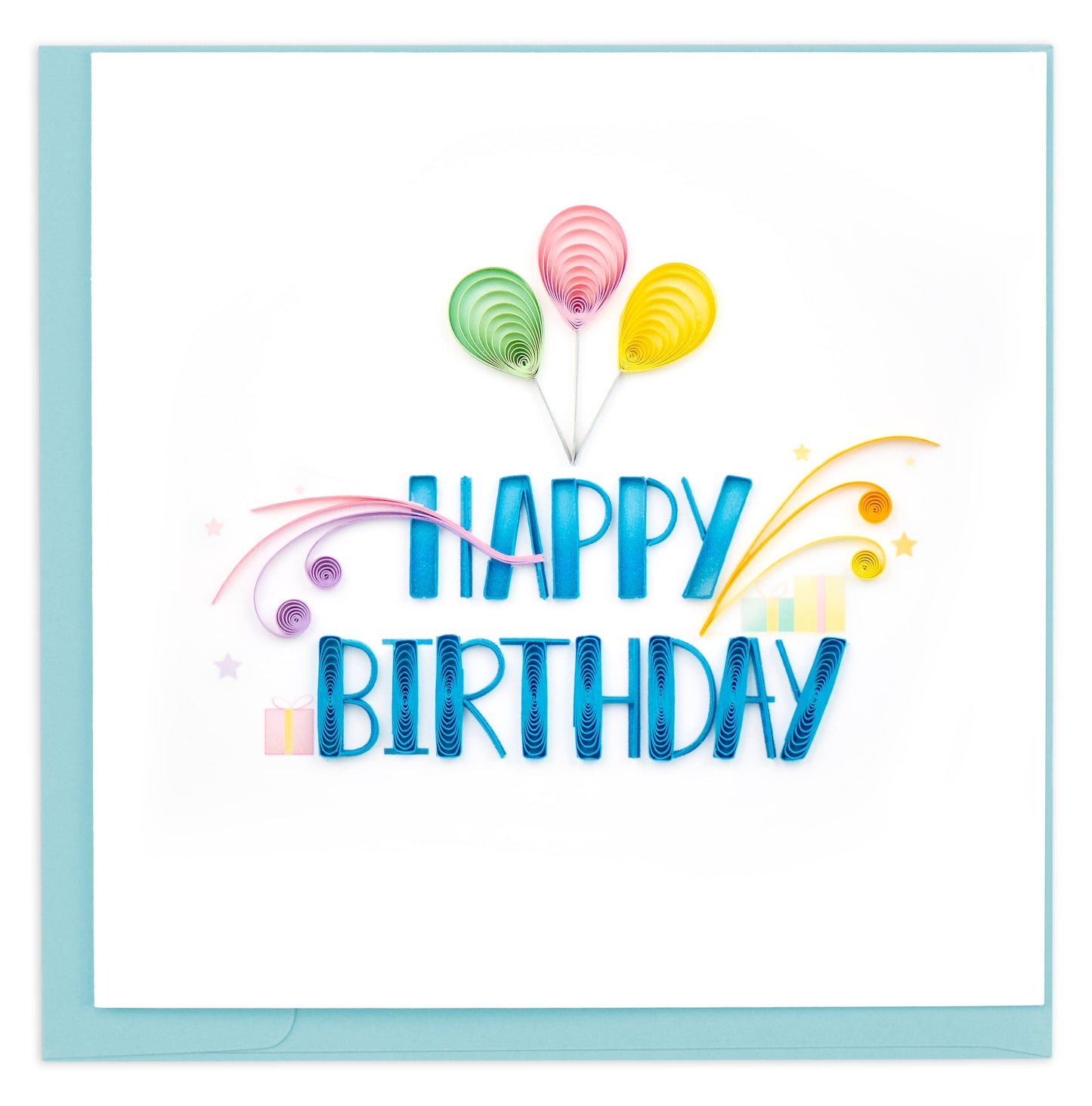 Quilling Card - Quilled Nouveau Birthday Card | Artistic Birthday Card