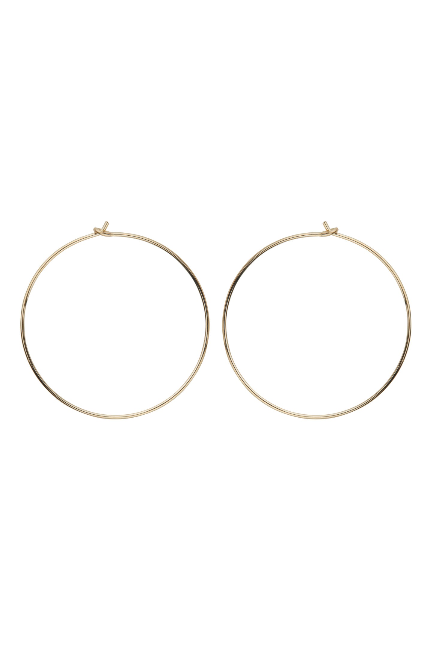 Mark Steel Jewelry - 19 Gauge Round or Flat Wire Hoop Sizes 30mm or 38mm