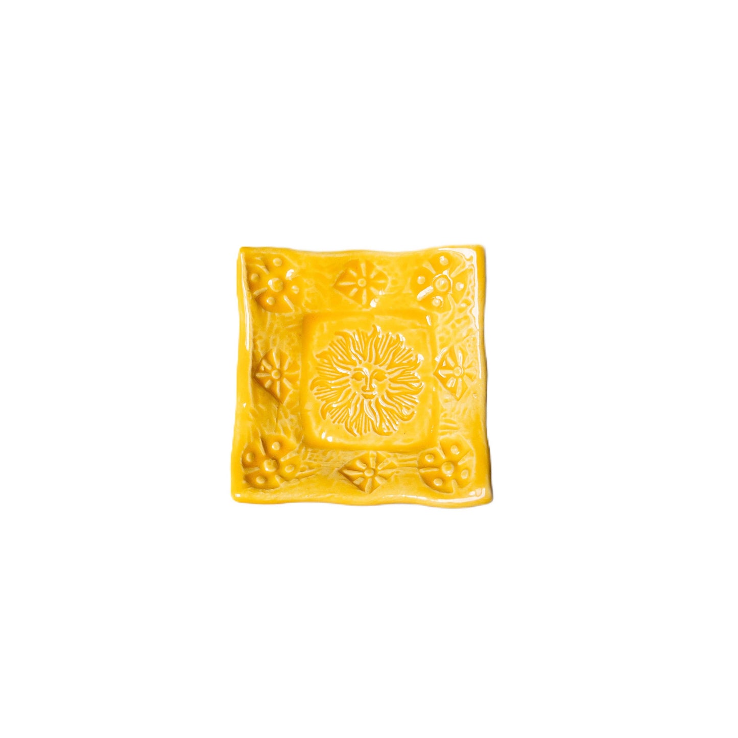 Lorraine Oerth  Co. - Tiny Dish - Yellow Sun