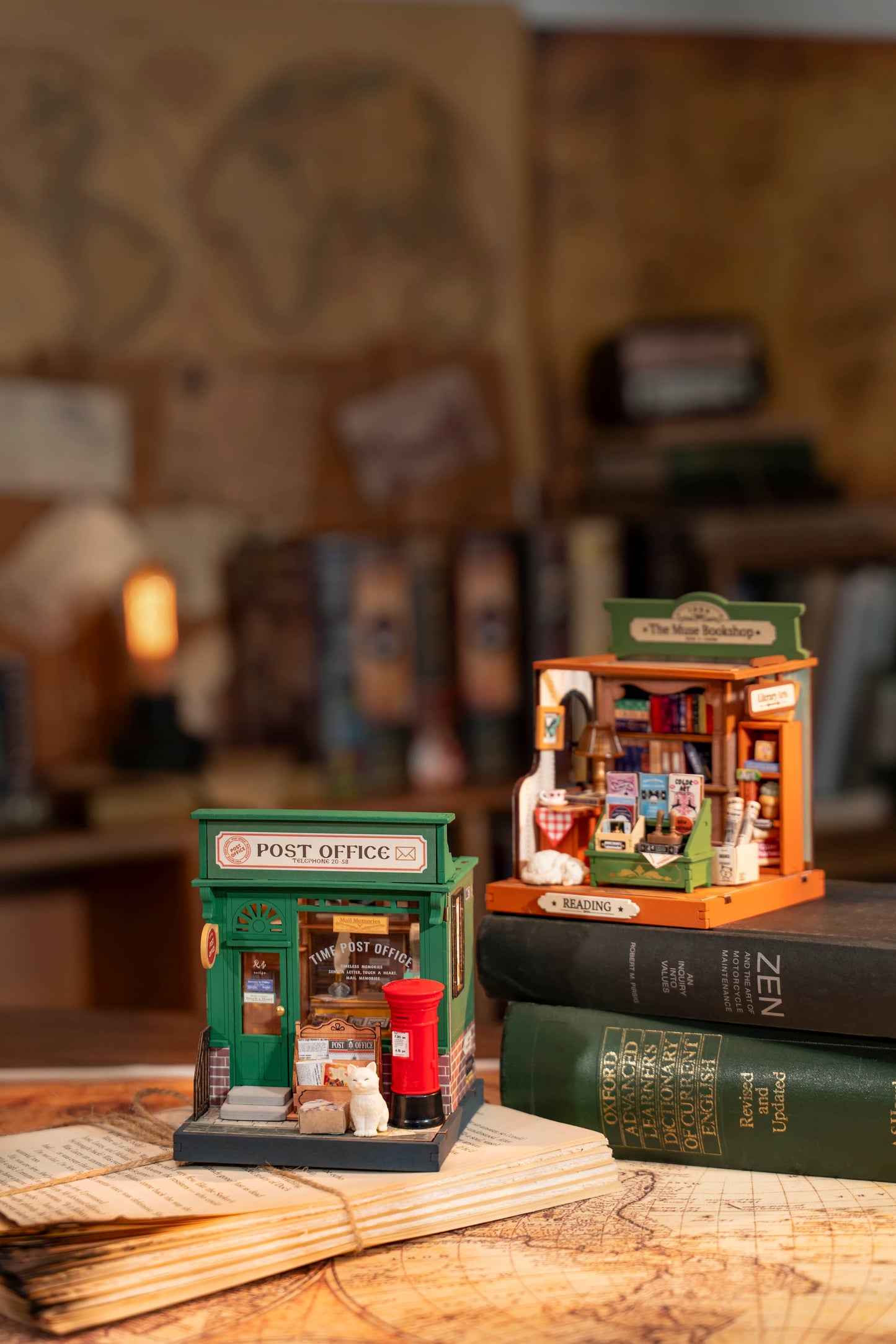 Hands Craft - DIY Miniature House Kit: The Muse Bookshop