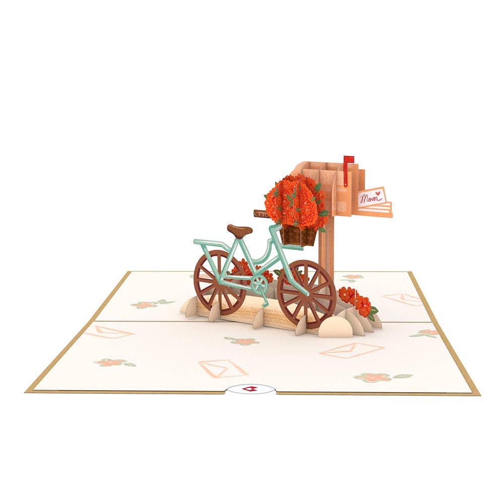 Lovepop Cards - Mother's Day Bicycle Card, 5x7" Pop-Up Cards (-62%)