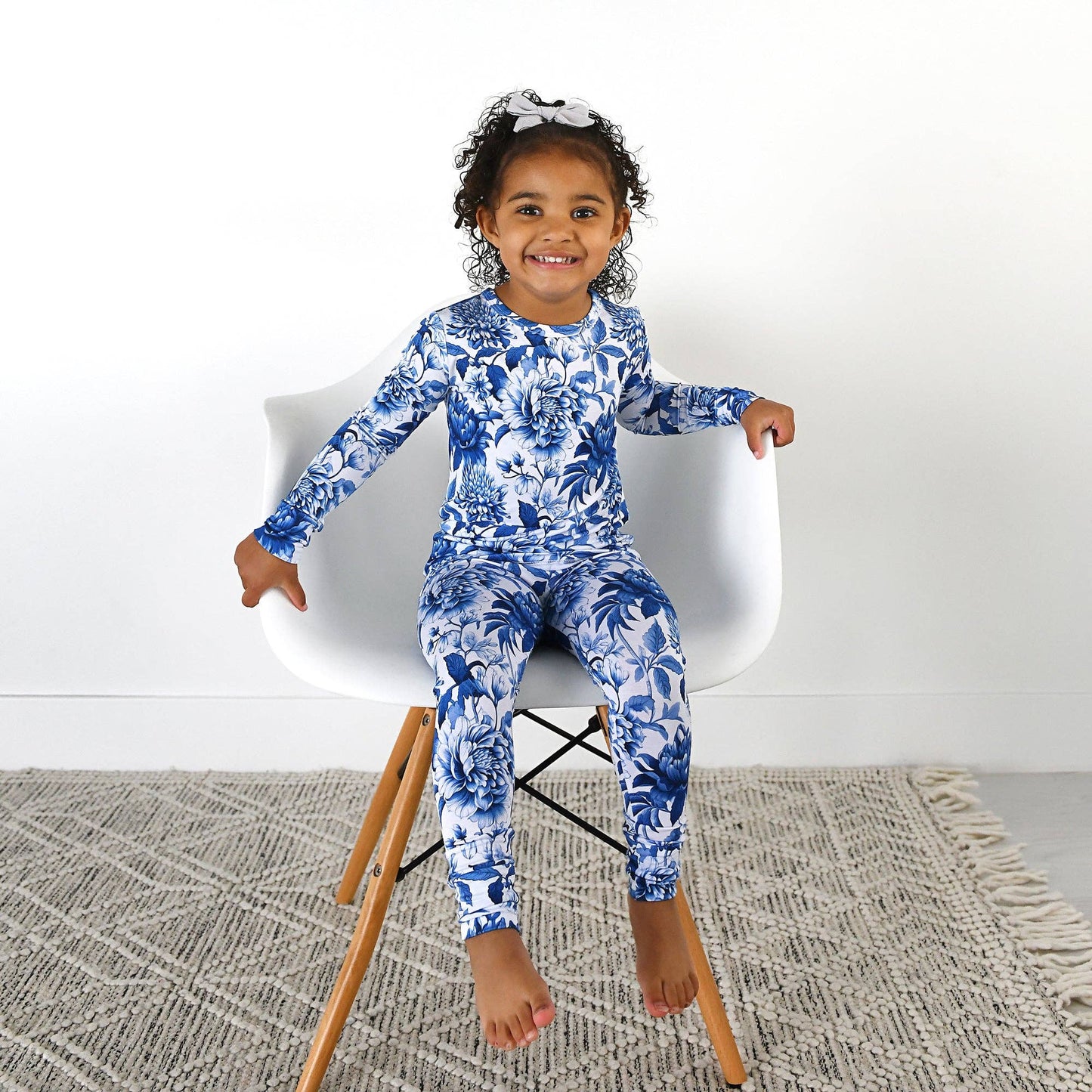 Gigi and Max - Hattie TWO PIECE - NO BUTTON Bamboo Toddler Lounge Set