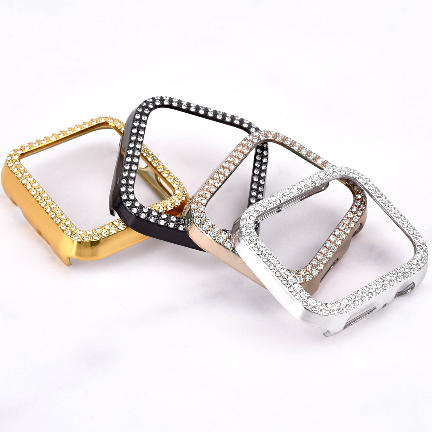 ShopTrendsNow - Rhinestone Crystal Bling Apple Watch Case Frame