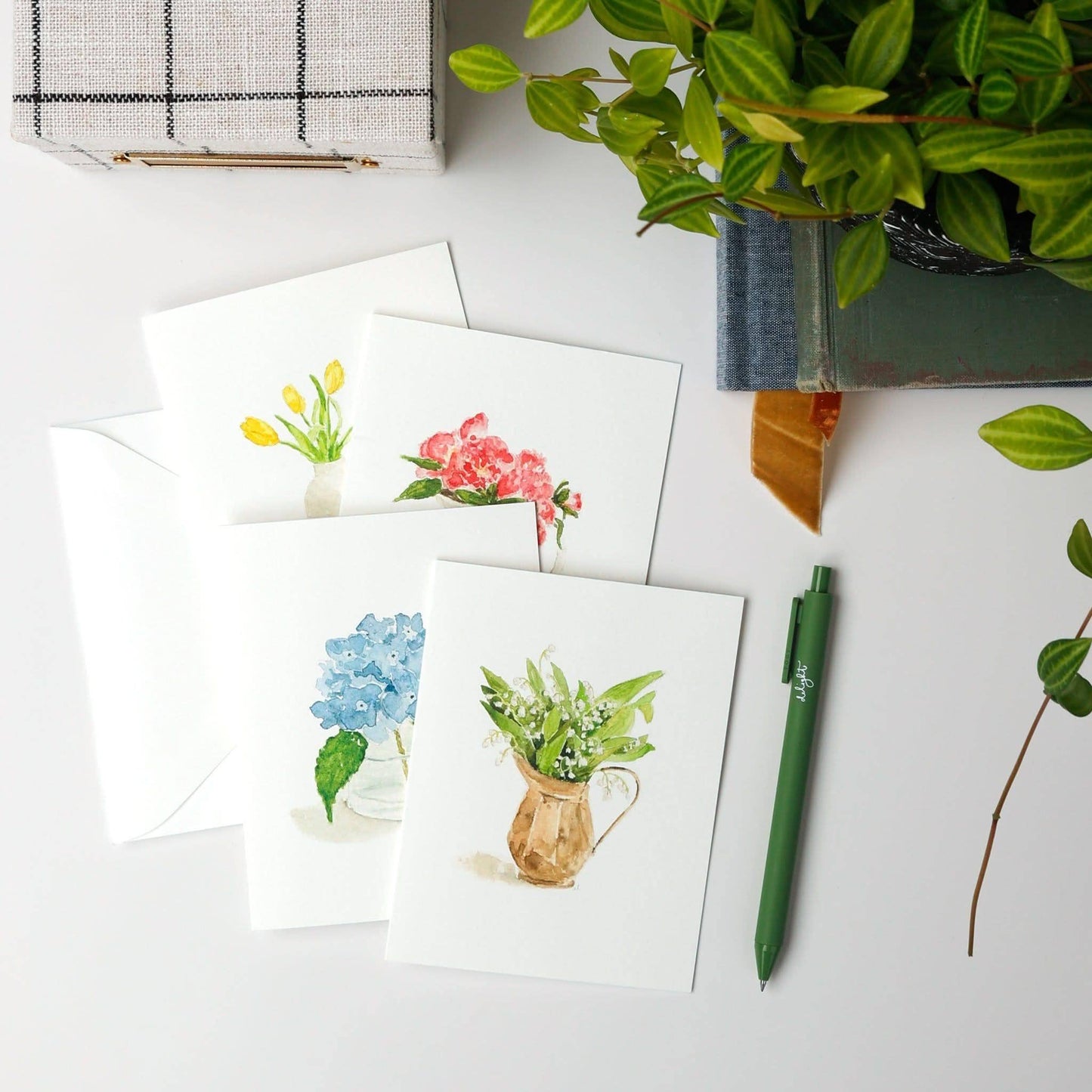 emily lex studio - Flower assorted notecard set