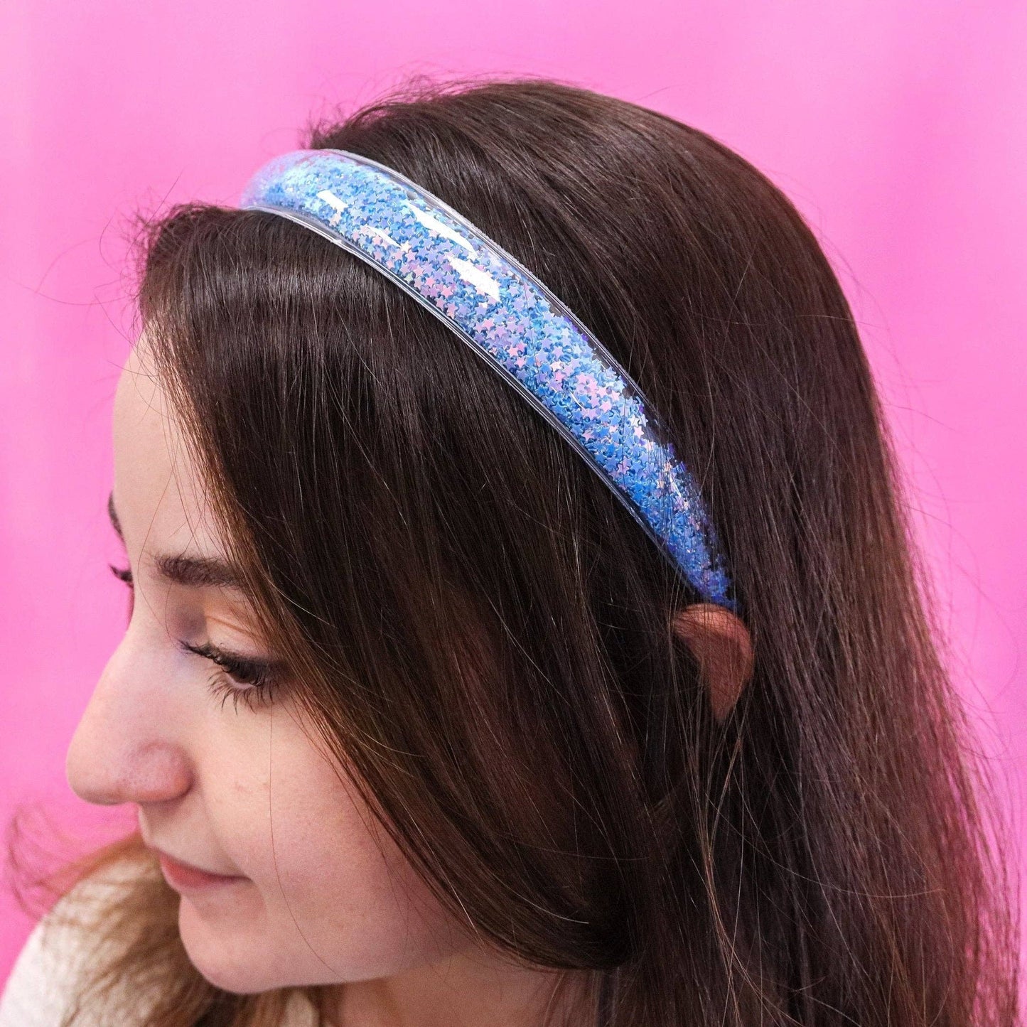 Frog Sac - Shaker Glitter Headband with Teeth