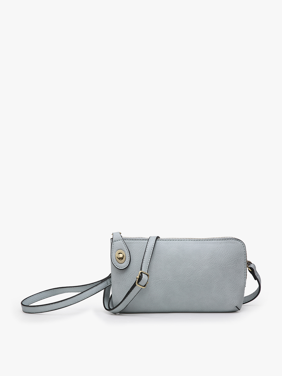 Jen & Co. - M1818 Kendall Crossbody/Wristlet w/ Twist Lock Closure