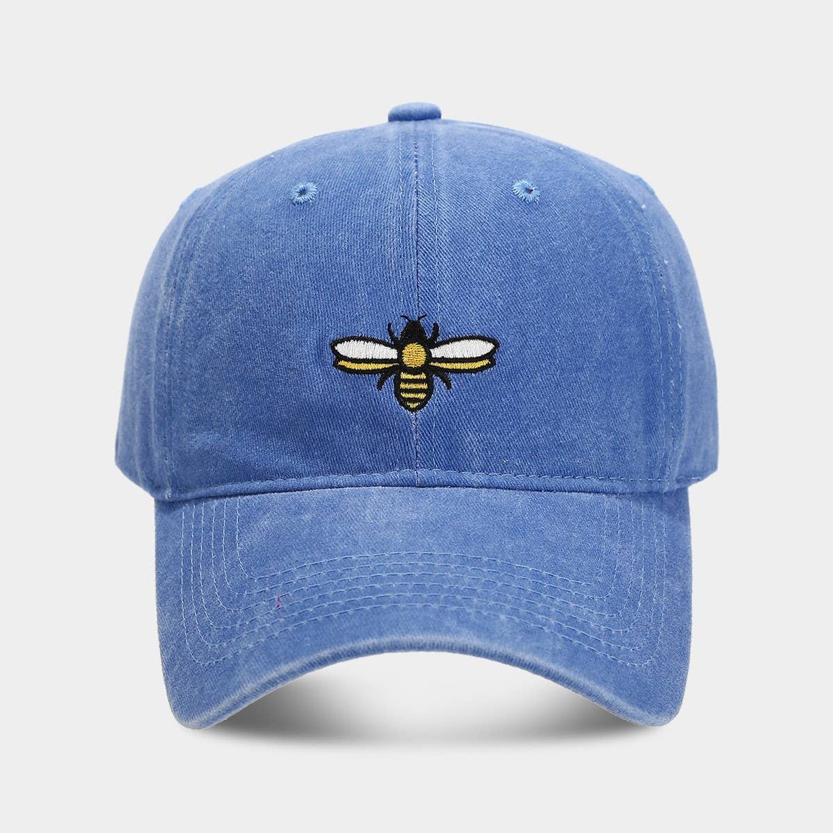 Lovenne - BEE EMBROIDERY BASEBALL CAP OUTDOOR SUN HAT CWAH2020