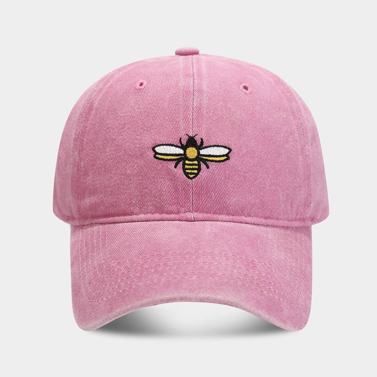 Lovenne - BEE EMBROIDERY BASEBALL CAP OUTDOOR SUN HAT CWAH2020