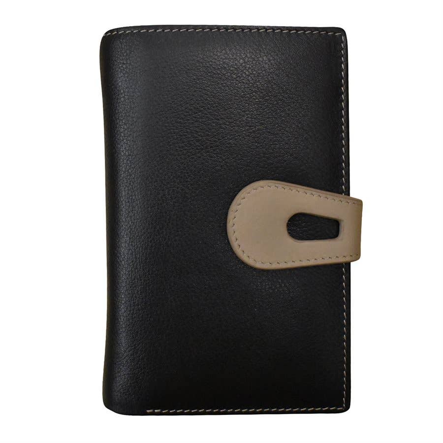 ili New York - 7817 Midi Wallet with Cut Out Tab