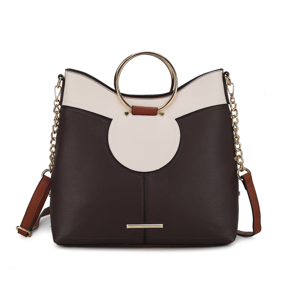 MKF Collection - MKF Kylie Top Handle Satchel Handbag Vegan Leather