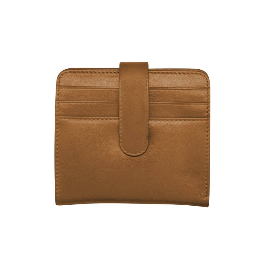 ili New York - Small Leather Wallet - Credit Card Holder - 7301