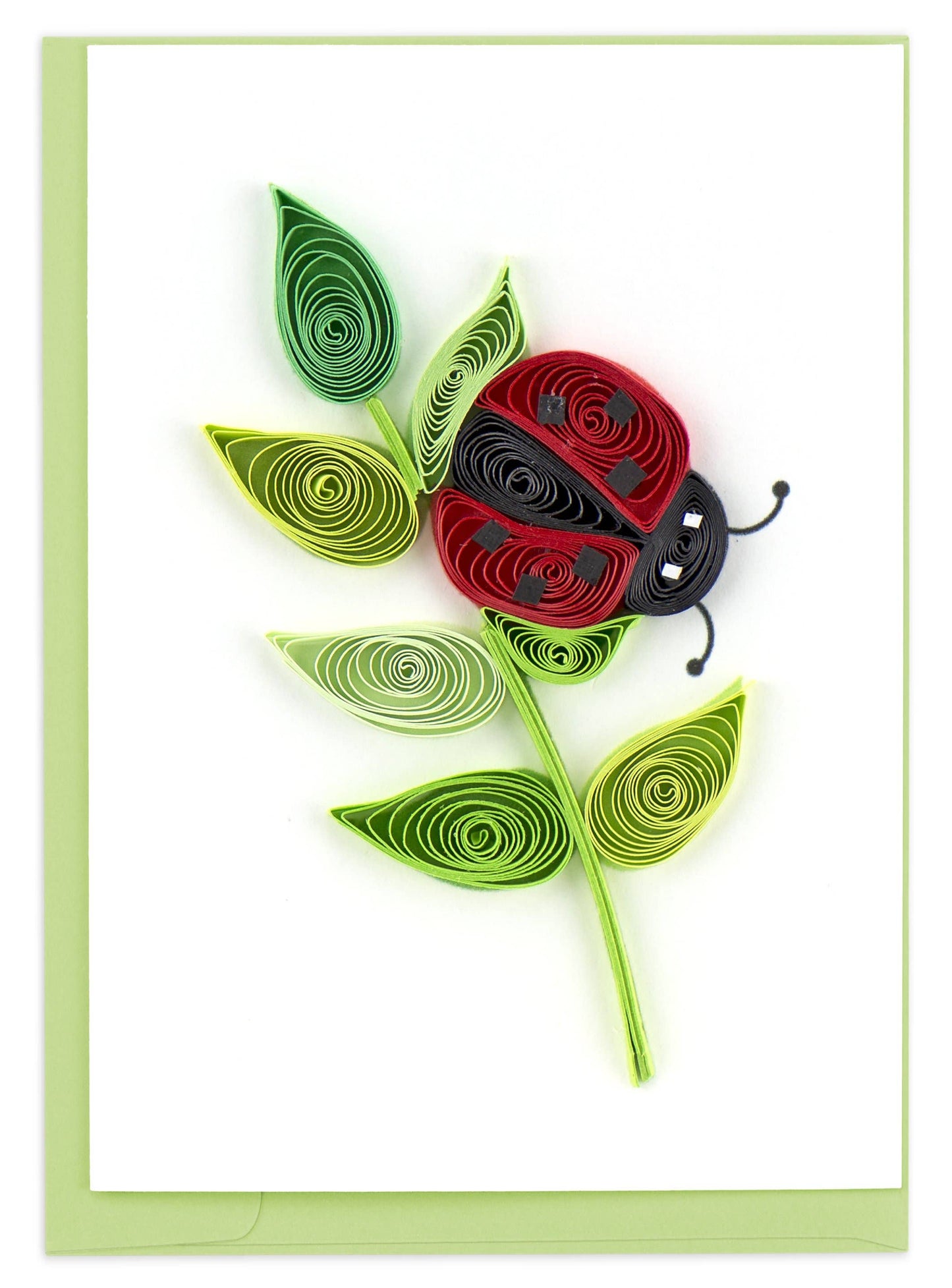 Quilling Card - Ladybug Gift Enclosure Mini Card