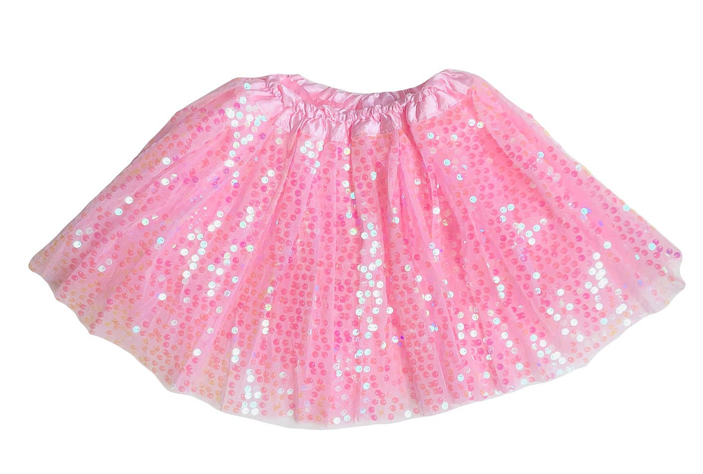 Sparkle Sisters by Couture Clips - Pink Sequin Tutu