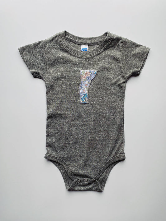 Vermont Tribe - Vermont Baby Bodysuit - Floral