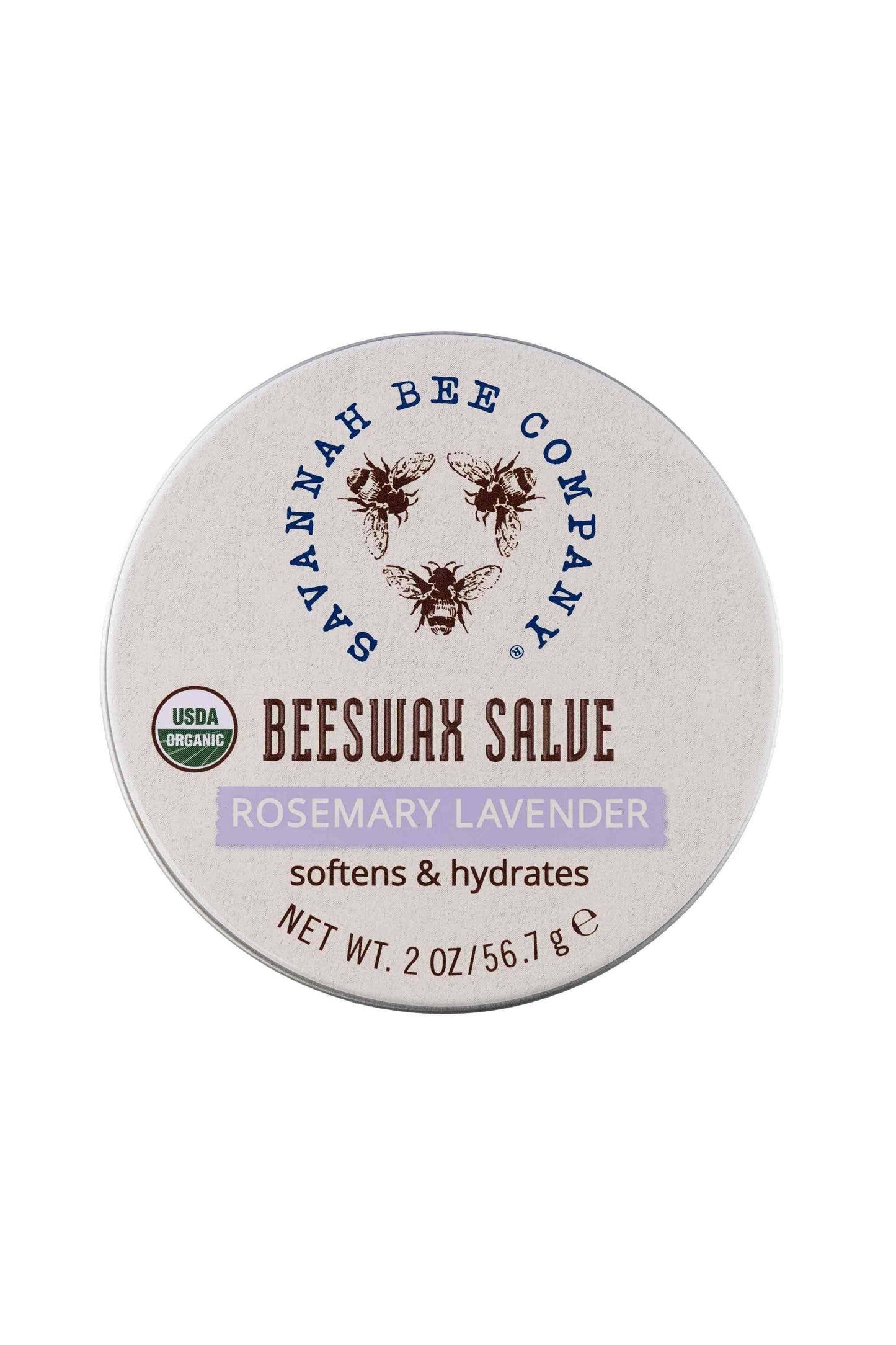 Beeswax Salve - Rosemary Lavender: 2 oz.