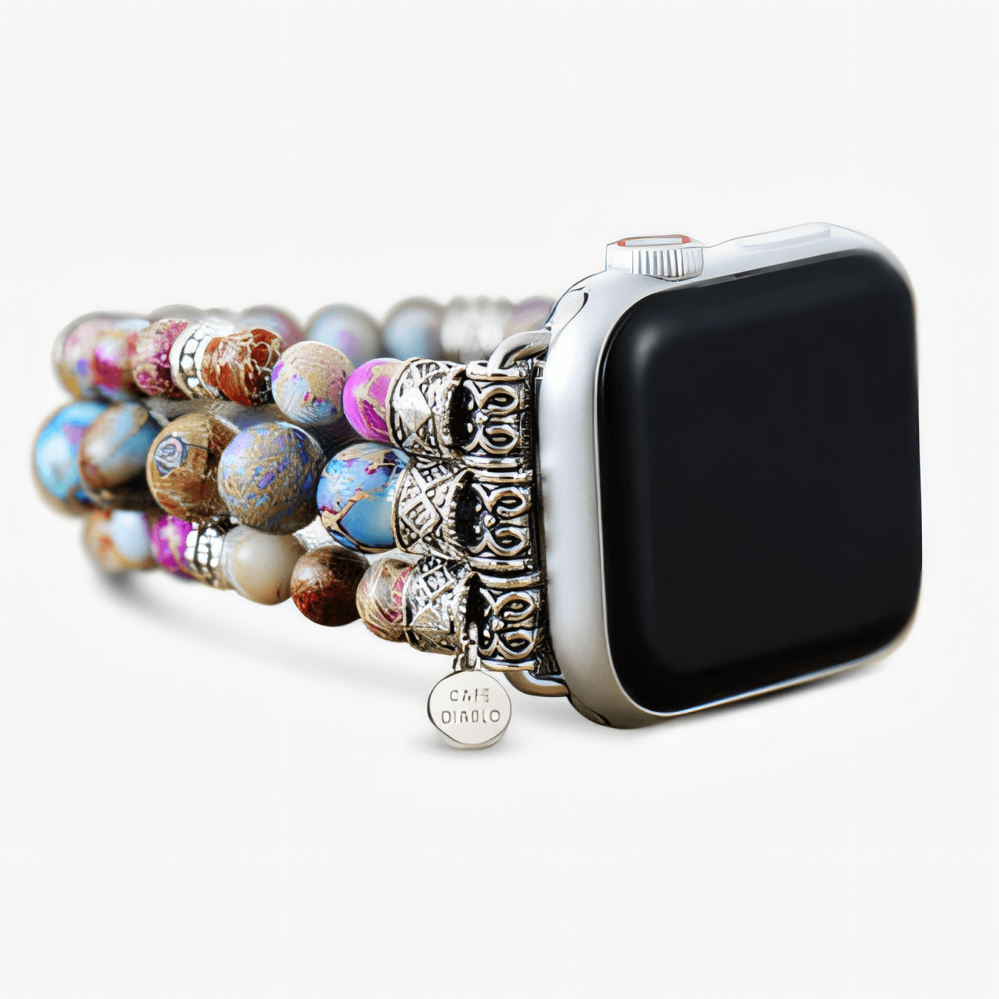 Intense Jasper Stretch Apple Watch Strap: Small