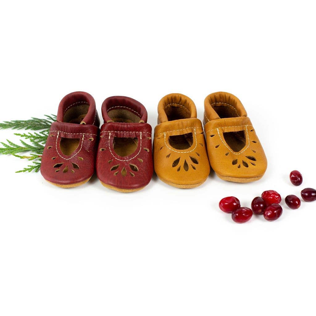 Rhubarb & Dijon RAINEY JANES Shoes Baby and Toddler: 4 (12m) 5" / Rhubarb