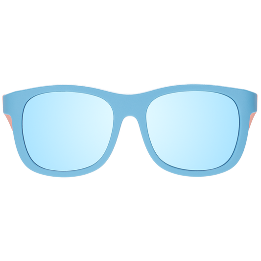 Babiators - Sunrise Surf Two-Tone Navigator | Blue Mirrored Lenses