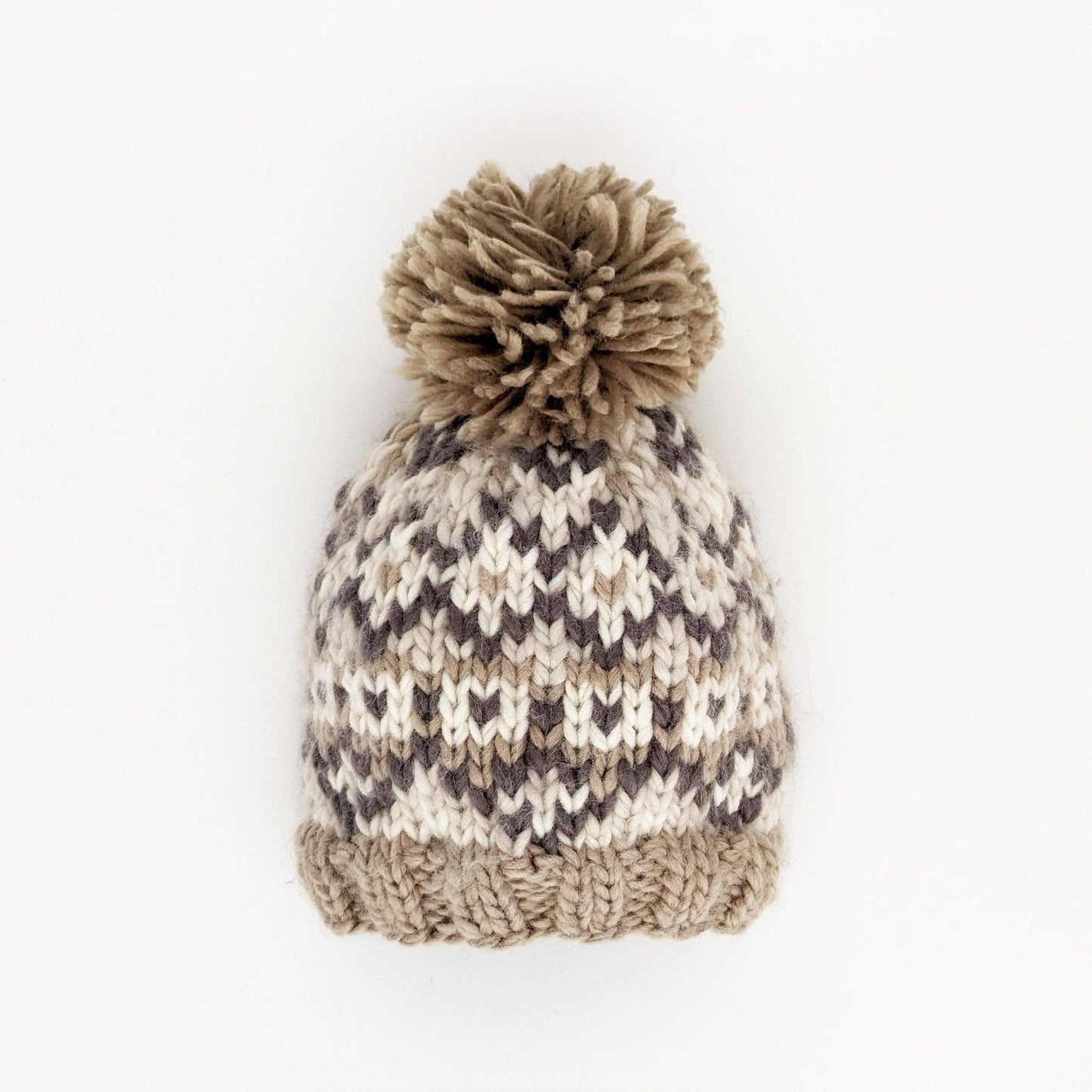 Huggalugs - Fairisle Pebble Beanie Hat