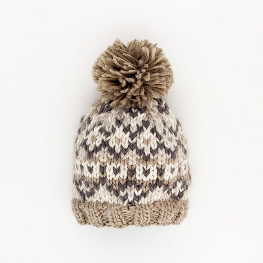 Huggalugs - Fairisle Pebble Beanie Hat