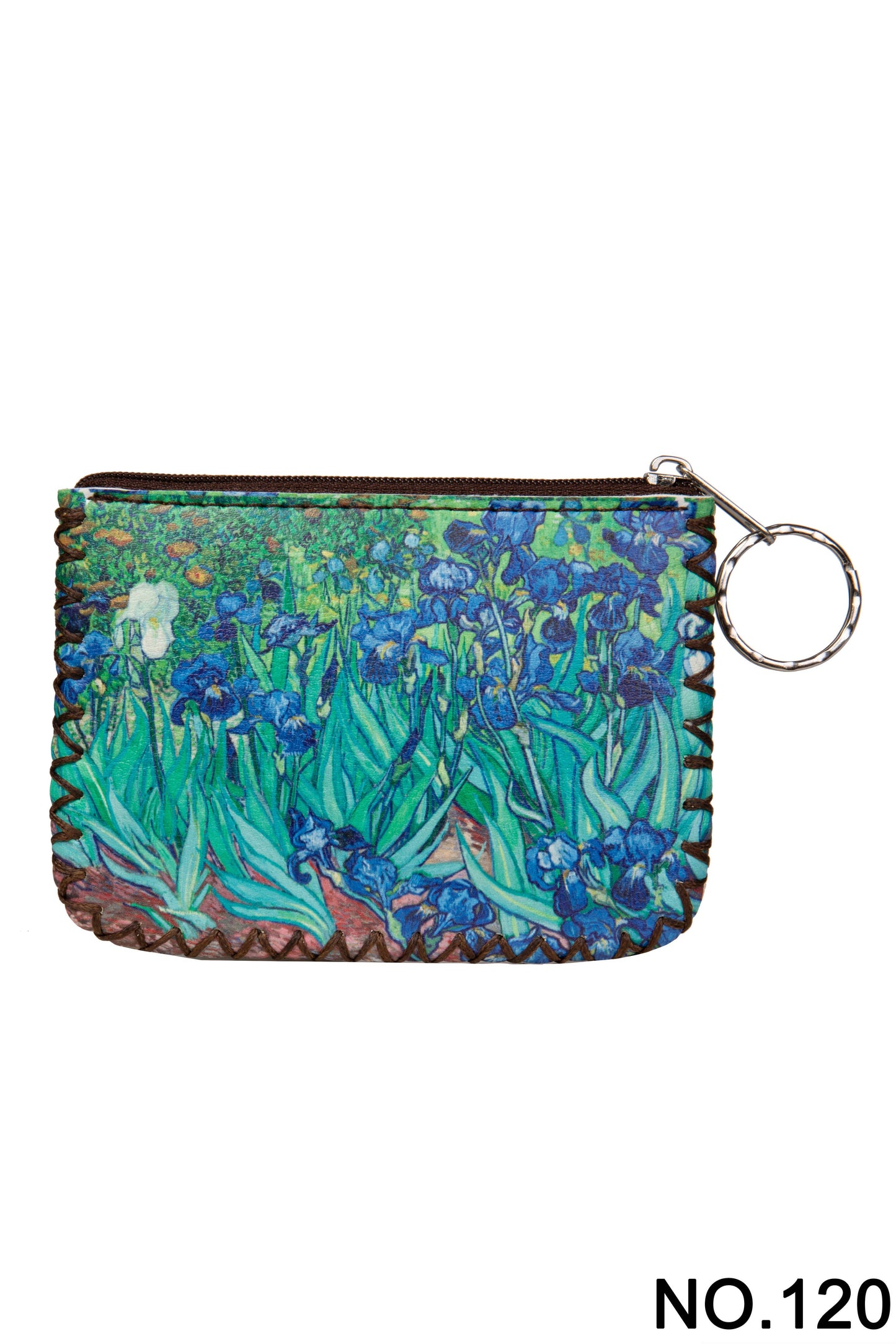 Ole - Irises Painting Printed Coin Purse HB0665 - NO.120