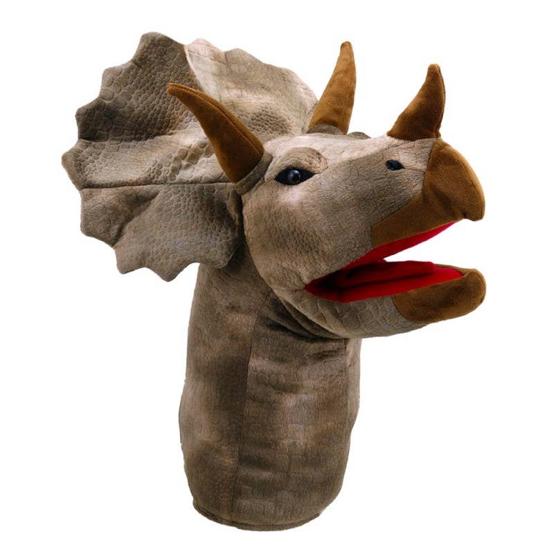 The Puppet Company (US) - Large Dino Heads: Triceratops