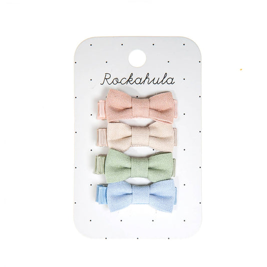 Rockahula Kids - Meadow Linen Bow Clips