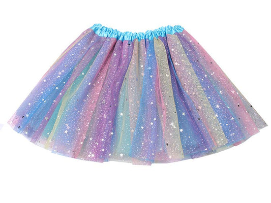 Star Rainbow Tutu - Aqua